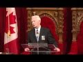  - David Johnston est devenu, le vendredi 1er octobre, le 28e gouverneur g�n�ral de l'histoire du Canada, succ�dant � Micha�lle Jean. On peut voir ici la premi�re partie de son discours � l'occasion de sa c�r�monie d'installation � titre de gouverneur g�n�ral.  - Cliquez pour plus de d�tails