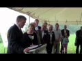 - Les �lecteurs du Nouveau-Brunswick ont port� au pouvoir le Parti progressiste-conservateur de David Alward lors des �lections provinciales du lundi 27 septembre 2010, d�logeant ainsi les lib�raux de Shawn Graham. On voit ici le nouveau premier ministre prononcer un discours lors du lancement de sa campagne �lectorale, pr�s de Fredericton.  - Cliquez pour plus de d�tails